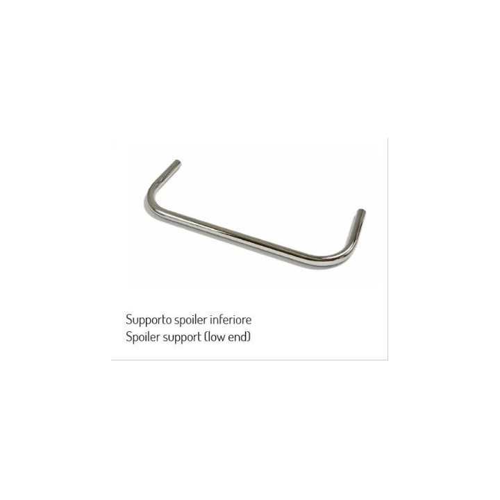 LOW FRONT SPOILER SUPPORT CHROMED