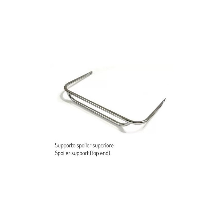HIGH FRONT SPOILER SUPPORT CHROMED