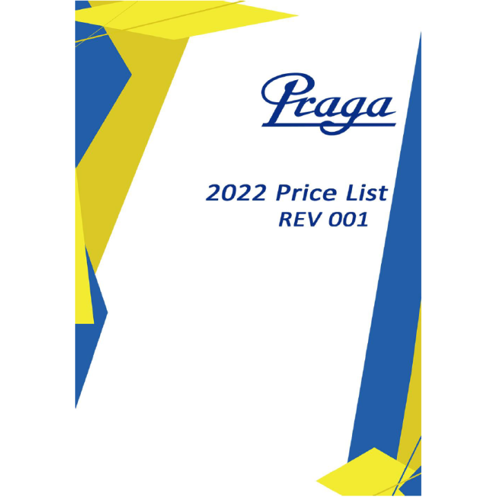 PRAGA 2022 Price List | Stjerne Racing Roskilde