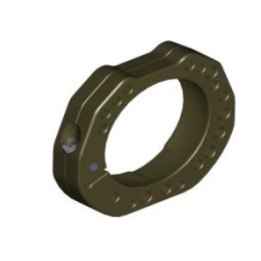 Lejeskål Ø80mm for Ø40/50mm bagaksel - aluminium | Stjerne Racing Roskilde