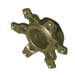 IPK Tandhjulsnav Aluminium Ø50mm | Stjerne Racing Roskilde