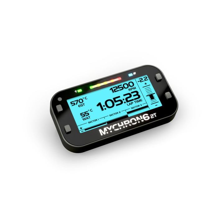 MyChron6 2T med vandtemperatursensor | Stjerne Racing Roskilde