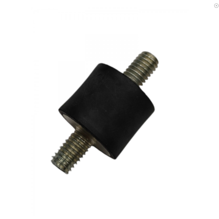 Gummidæmper, 10 x 10 x M6 mm, Max / DD2 | Stjerne Racing Roskilde